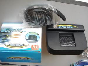 Usine vente en gros de fenêtre de voiture à énergie solaire, ventilateur automatique, ventilateur de refroidissement, ventilateur de radiateur pour l'été - Product Image 4