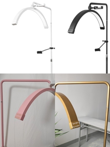 <span class=keywords><strong>Lampada</strong></span> a Mezza Luna FOSOTO per Extension Ciglia, Luce LED ad Anello con Treppiede per Salone di Bellezza e Tatuaggi - Product Image 5