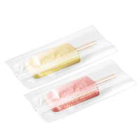 Sachet Congélation Personnalisé en Plastique Transparent, Sachet Soudable à la Machine Manuelle, Sachet Alimentaire Thermoscellable pour Crème Glacée