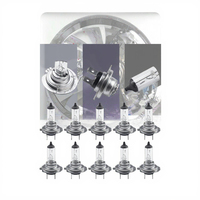 Ampoule de phare de voiture halogène H7 12V 55W/100W, verre de haute qualité, prise AC 24V en option, état neuf, ajustement universel, 4300K