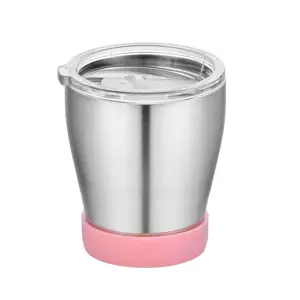Kids Cups Morsen Proof Rvs Peuter Cups Met Deksels Sippy Cup Met Siliconen Mokken Koffie Mokken Voor Vrouw