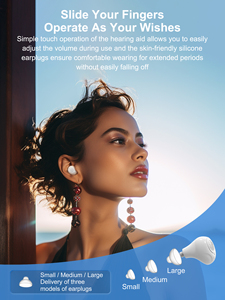 Audífonos Inalámbricos Compactos Recargables Tipo Aparato Auditivo <span class=keywords><strong>Amplificadores</strong></span> <span class=keywords><strong>de</strong></span> <span class=keywords><strong>Sonido</strong></span> ITE para Adultos Mayores - Product Image 5