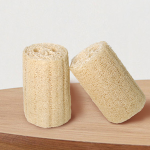 Natural Oval Loofah Floss Dishwashing Cloth Simple Style Scouring Pad Rope Efficient Kitchen Bath Brushes Sponges Scrubbers - Product Image 1