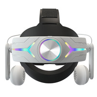 Casque VR Batterie Élite 8000 mAh avec Lumière RVB Intégrée, Nouvelle Sangle Réglable pour Accessoires VR Meta Quest 3