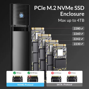 <span class=keywords><strong>ORICO</strong></span>-Carcasa de SSD M.2 de alta velocidad, original, 10Gbps, <span class=keywords><strong>NVME</strong></span>, SATA, 4TB, con disipador de calor de metal integrado, sin herramientas - Product Image 5