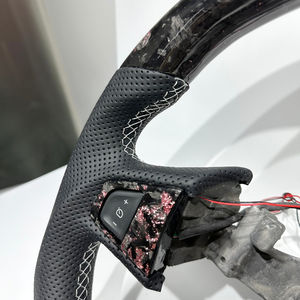 Usine de voiture en fibre de carbone forgée rose Vente à chaud de volant en cuir de fibre de carbone pour Renault <span class=keywords><strong>Megane</strong></span> RS <span class=keywords><strong>Megane</strong></span> <span class=keywords><strong>3</strong></span> <span class=keywords><strong>Megane</strong></span> 4 Matt - Product Image 5