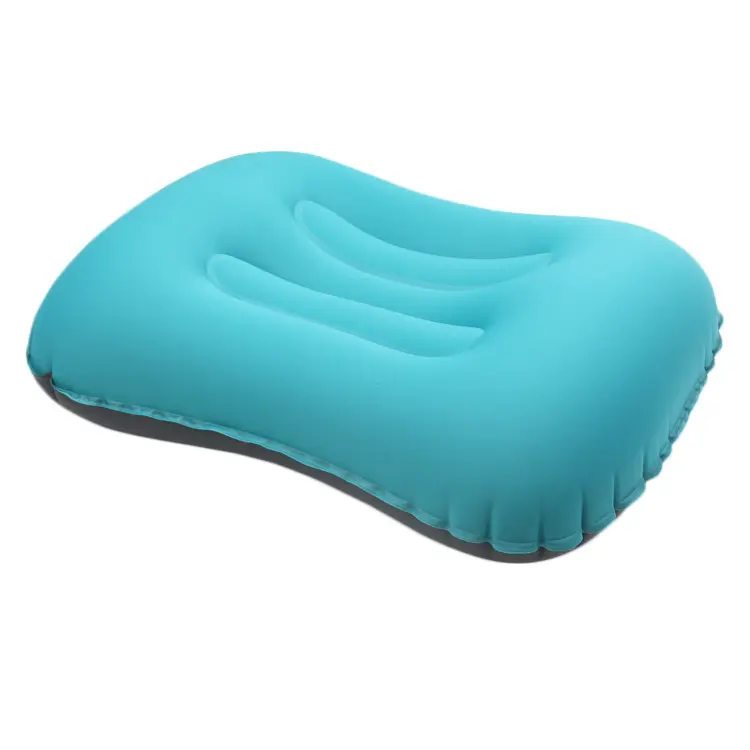 Soft Waterproof Ergonomic Outdoor Ultralight Compact Compressed Inflatable Neck Camping Pillow
