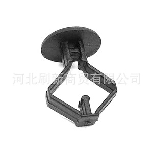 Clips de fixation pour tapis de sol de voiture, attaches en plastique noir de 15.5mm pour fixation de tapis, ajustement universel - Product Image 3