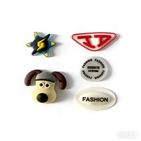 PVC, breloques pour chaussures, badges 3D en PVC, patchs en PVC souple, patchs personnalisés avec logo, accessoires vestimentaires, étiquettes pour sacs, décorations pour chaussures, patchs en caoutchouc PVC