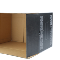 Boîte personnalisée pour 12/24 bouteilles, boîte d'emballage en papier kraft ondulé pliable avec logo imprimé en couleur personnalisée, impression extérieure
