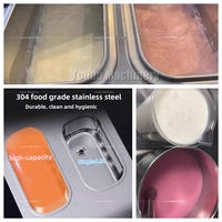 Machine à Glace Verticale de Haute Qualité avec Écran Tactile LCD, Machine Commerciale à Trois Parfums