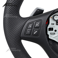 Volant sport en cuir pleine fleur pour BMW E46 M3 X5 E53 E63 X1 E84 E61 E34 E60 M5 E43 328i E90 E83 Série 3 Série E Chauffé