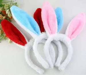 HOVANCI pâques enfants oreilles de lapin bandeau Animal fête décoration robe en peluche Costume oreilles de lapin bandeaux de cheveux - Product Image 6