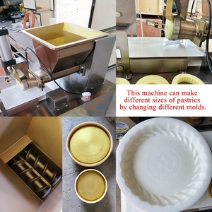Chinese Mooncake Dough Cutting Crepe Pancake Makers Roti Bread Maker <strong>Pizza</strong> Bread Forming <strong>Machine</strong> - Product Image 3