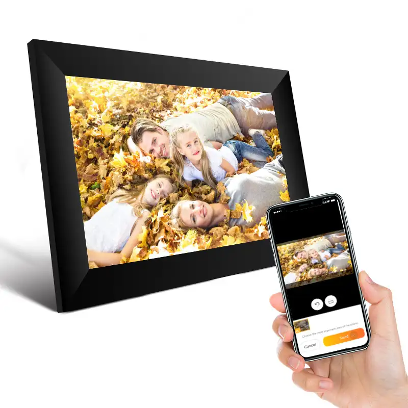 10.1 inch Biu Frame Wifi Touch Screen Nft Display Video Digital Frame