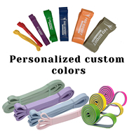 Bandas de Resistencia Elásticas NQ SPORTS para Gimnasio, Bandas de Asistencia para Ejercicios, Bandas de Resistencia para Entrenamiento de Fuerza y Fitness en Casa