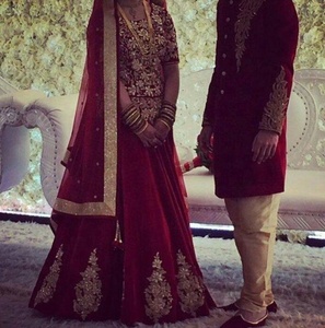 Stunning & Beautiful Design of <b>Top</b>, Lehenga with stylish matching Sherwani, pant with Heavy-Embroidery work=2020 - Product Image 1