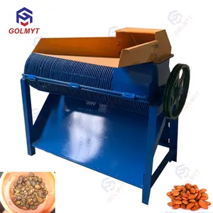 Machine à éplucher les noyaux d'abricot de montagne frais/machine à laver à éplucher les abricots/machine à éplucher les noix