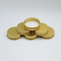 Tapa de Aluminio Roscada de 38mm*11mm, Stock de Fábrica, Muestra Gratis Disponible, Apta para Diversas Latas