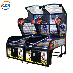 Machine de <span class=keywords><strong>basket</strong></span>-ball pliable de <span class=keywords><strong>luxe</strong></span> - équipement de divertissement pour adultes avec fonction de divertissement à monnayeur - Product Image 4