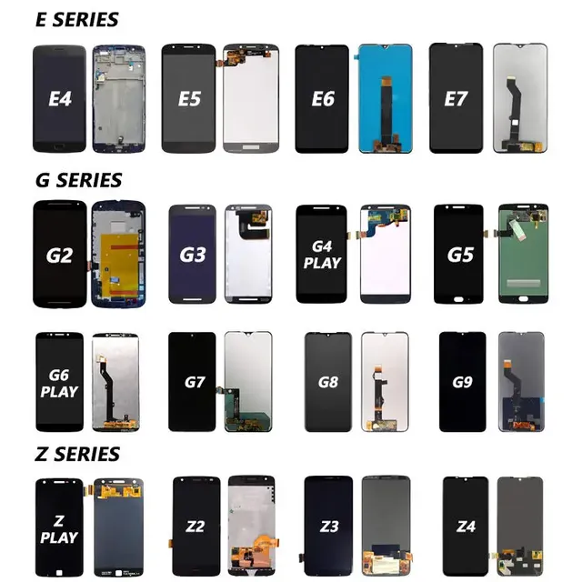 For Motorola Moto E6 E7 E7i E13 E14 E20 E40 E22 E32 LCD Digitizer Assembly Touchscreen for Replacement With 3-Year Warranty