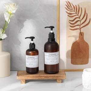 Support de rangement en bois pour cuisine, petite étagère de rangement, porte-savon de cuisine, support de comptoir de salle de bain, plateau de rangement pour salle de bain - Product Image 1