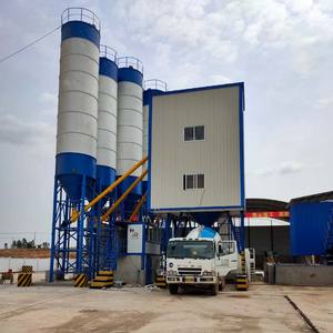 Equipo Estacionario para Mezclar Concreto, Mezcladora de Concreto, Planta de Mezcla de Cemento, Diseño de Planta de Productos de Concreto - Product Image 3