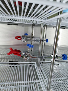 Réfrigérateurs de laboratoire verticaux à porte vitrée simple 830L, dégivrage automatique manuel, déshumidification, congélateurs pour chromatographie, purification des protéines - Product Image 4