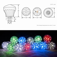 Module d'éclairage à LED RGBW à haute luminosité IP66 UCS2904 DC24V 18 LED pour la décoration de façade de bâtiment extérieur