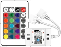 Wifi Bluetooth Led Controller With Alexa And Google Assistant Functions For RGB RGBWW Dream color Led Strip
