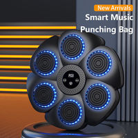 Machine de boxe murale intelligente avec musique pour la salle de sport et la maison, équipement de fitness en gros