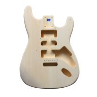 TC DIY Unfinished Basswood Maple Electric Guitar Kit-6 Strings S-s-s Pickup Configuration Unassembled for Beginners