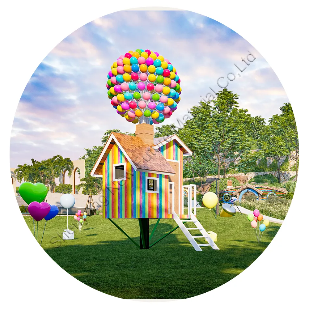 Earthquake resistant balloon house Landscape Accommodation planning of scenic spots