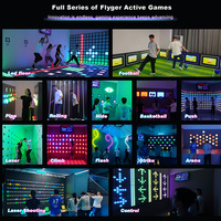 Campo de tiro con pistola láser, juego interactivo, simulador de tiro con láser, sala de entrenamiento