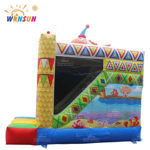 Château gonflable Winsun Maison de rebond commerciale avec toboggan pour aire de jeux pour enfants - Product Image 4
