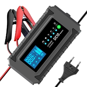 Automatic Car Battery <strong>Charger</strong> Pulse Repair Maintainer Intelligent Vehicle Motorcycle Auto Lead Acid Battery <strong>Charger</strong> <strong>12V</strong> 24V 10A