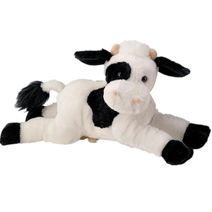 Bán Buôn Giá Rẻ Dễ Thương Bò Sang Trọng Đồ Chơi Thời Trang Mềm Sang Trọng Màu Tím Bò Nhồi Bông Đồ Chơi - Product Image 3