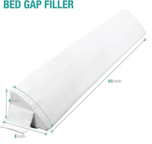 Comfortable extra Large Foam Mattress Wedge Ergonomic <strong>Headboard</strong> Wedge <strong>Pillow</strong> with Big Pocket - Product Image 5