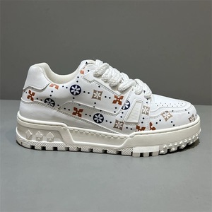 Nouvelles Chaussures de Luxe pour Hommes 2026 – Baskets Décontractées Basses à Lacets, Color Block, Polyvalentes et Tendance, Style Skate - Product Image 4