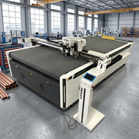 Machine de découpe numérique à plat automatique TOP CNC pour carton, mousse, EVA, acrylique, film ACM
