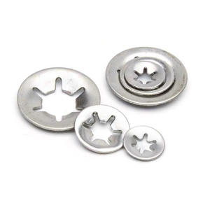 Usine Spot 304 Acier Inoxydable Noir Oxyde Club Roulement Clip Anneau Étoile Ressort <span class=keywords><strong>Rondelle</strong></span> De Verrouillage - Product Image 3