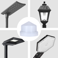 Lampe de rue extérieure CNRIYA avec contrôle thermique photoélectrique, interrupteur jour/nuit SCS-2210T LED IP54 en matériau PP/PC