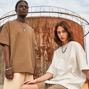 เสื้อยืด DTG ฮีทเพรส พิมพ์ลายพัฟ สกรีนพิมพ์ 385gsm ผ้าฝ้าย 100% เสื้อยืดผู้ชาย ปักลายปะ เสื้อยืดน้ำหนักมาก สกรีนโลโก้ตามสั่ง - Product Image 2