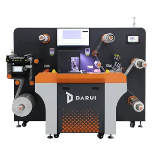 Darui S5 Automatische Flat Bed Digitale Label Stansmachine Roterende Label Sterven Snijmachine
