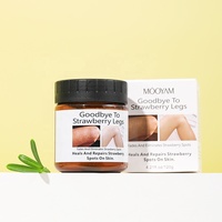 Crème Blanchissante Exfoliante pour Jambes, Atténue les Points Fraise, Lisse la Peau en 7 Jours – Marque Privée