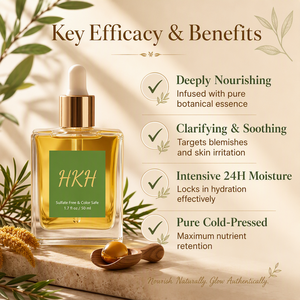 HKH Private Label Luxury Body Oil Cold <b>Pressed</b> Hydrating Natural <b>Orange</b> Tea Tree Factory Custom Logo Wholesale Nourishing Pure - Product Image 2