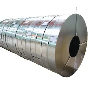 Stock Supplying Zero Spangles Tangshan Factory Steel Galvanized Steel Strip Packing Strips Galvanized Steel Pipes Cable Strips