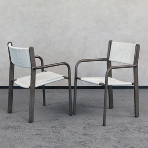 <span class=keywords><strong>Ensemble</strong></span> table et chaises de salon J&M Outdoor 6 places, léger et robuste, pour usage familial quotidien. - Product Image 6