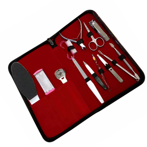 Kit d'instruments de manucure et pédicure de qualité supérieure, coupe-ongles, repousse-cuticules, pinces, instruments de beauté, ensemble réutilisable - Product Image 3