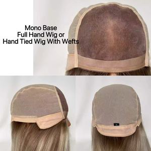 Parrucca in Capelli Umani Veri di Alta Qualità con Base Mono, Corta, Disponibile in Diversi Colori per Abbinarla a Diversi Stili Naturali - Vendita all'Ingrosso Diretta dalla Fabbrica - Product Image 5